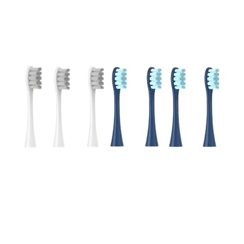 �\�j�b�N���u���V�^��� 2/7 �����w�b�h�A Oclean Flow/X/X PRO/Z1/F1/One/Air 2/SE �u���V�w�b�h�\�t�g�ƌ݊�??������(3Grey 4Dark blue)
