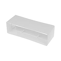 Rechteckkanalverbinder 75 Mm X 150 Mm - Lüftungskanal Adapter Für Hydrokultur & Mehr