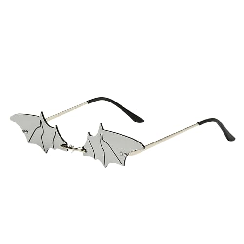 Image of Batman Irregular Shape Non-Polarized Sunglasses Shades Frameless Glasses Eyegear Smartwear Goggles Unique Fashionable Men Women Eyewear For Party Uv 400 Protection For Eyes - Parent