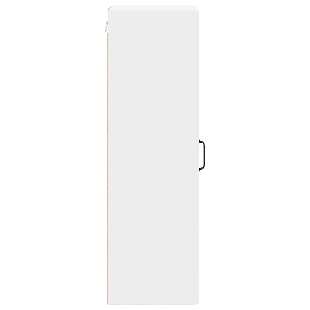 Küchenschrank Kalmar Weiß Holzwerkstoff 30 x 31 x 100 cm Innenbereich Stauraum Schrank mit geräumigem Design für Küche und Aufbewahrung von Kochutensilien