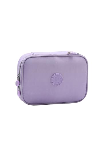 Estojo Box Escolar Crinkle Republic Vix Chenson 32233 Cor:Lilás