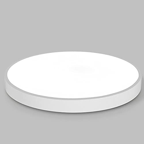 Plafonnier LED 24W au design moderne blanc et structure 16 pouces