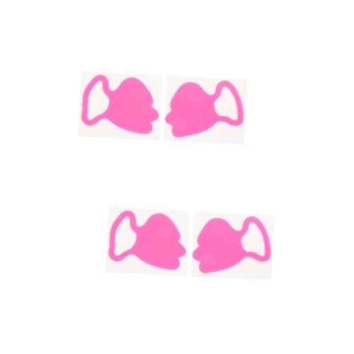 SOESFOUFU 4 �� ���� �ق��ꂢ�� �X�e�b�J�[ �V�� �t�F�C�X���t�g�p�b�` �� ��̂���X�e�b�J�[ ���C���p�b�` �V���R�[���t�F�C�X�X�e�b�J�[ ����h�~�p�b�` �V���J�Q�� Rosy