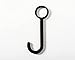 High Caliber Pipe Target Hanging Hook Assembly Stand - for 1" Pipe(4 Inch Hook, 10 Pieces)