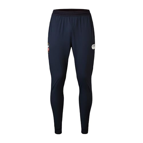 Image of British & Irish Lions Canterbury Men's Official Canterbury Everest Performance Tracksuit Bottoms | Rugby Trousers, Dark Sapphire, 3XL