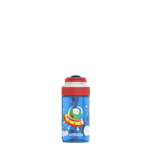 Kambukka - Drinkfles voor kinderen, 400 ml, waterdicht, vlek- en geurbestendig, duurzaam en schokbestendig, vaatwasmachinebestendig, drinkfles met rietje - Image 4