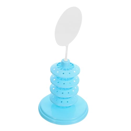 CONGARTENO Lollipop Display Stand Show Rack Display Shelf Displaying Holder Lollipop Stand Delicate Lollipop Rack Convenient Lollipop Holder Lollipop Rack for Cake Pops Pp Blue