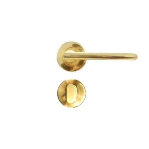 Serrure de porte invisible de chambre à un côté noire mate