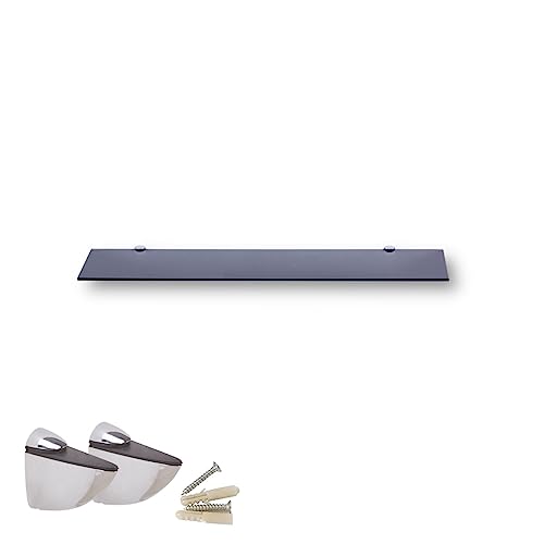 Euro Tische Wandregal aus Glas, 60 cm, Regal aus Glas, für...