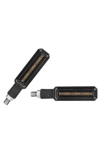 Clignotants LED Universels Moto à défilement dynamique avec feu stop et DRL intégrés