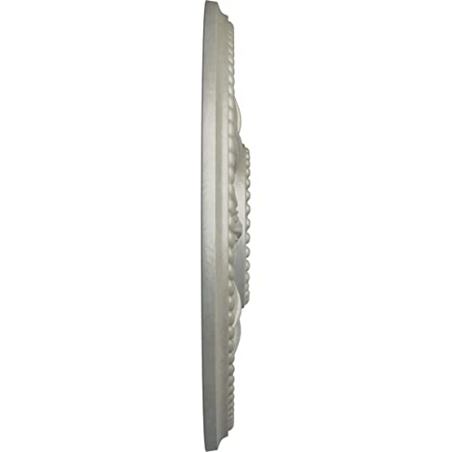 Image of Ekena Millwork CM18EDFLS Edinburgh Ceiling Medallion, Flash Gold