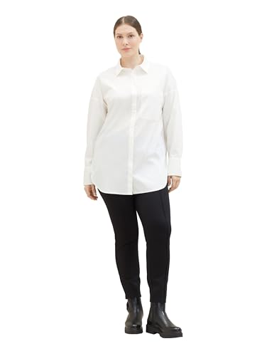 Pantalón plussize mujer elegante Tom Tailor 1038822 con acabados premium y tejido resistente 7