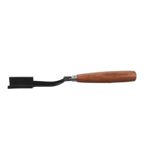 GARIOUANS Präziser V förmiger Baumrindenmesser mit Holzgriff für Harzgewinnung und Baumrindenentfernung Langlebiges Outdoor Werkzeug für Gummi Obstbäume Vielseitig Einsetzbar bei