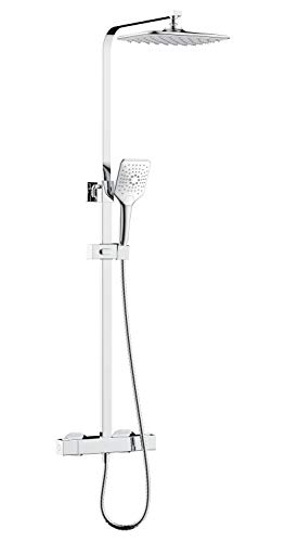 Bristan CRZ2 SHXDIVCTFF C Craze Safetouch Rigid Riser Bar Mixer Shower, Chrome