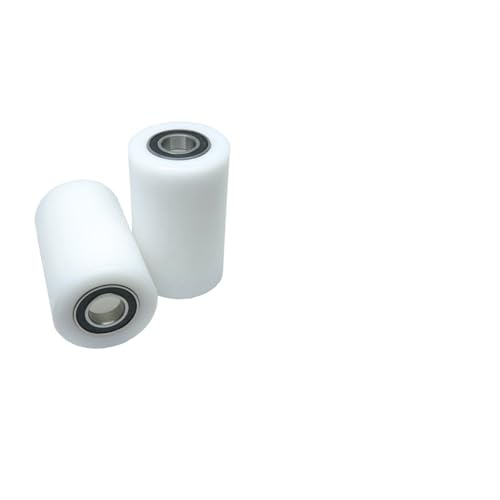 Roue de guidage 8x30x50 en nylon double roulement pour éviter le jeu