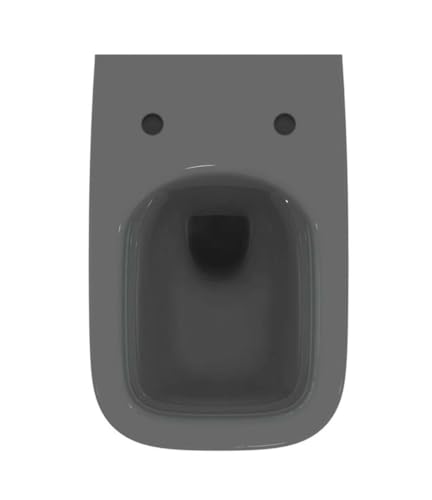 Inodoro suspendido gris brillo Ideal Standard i.life B con RimLS+ 5