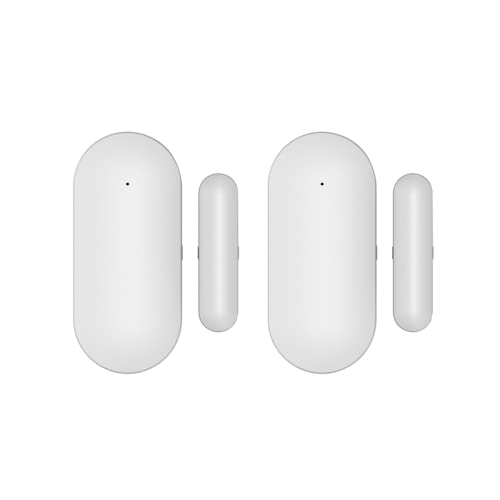 Sensor de movimiento PIR inalámbrico volumétrico detector antirrobo de 120 DB volumen alarma doméstica compatible con todos los paneles de control (PB68-2PCS)