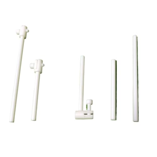 Pince-support d'électrode sans métal en PTFE et tige D6x80mm de haute pureté