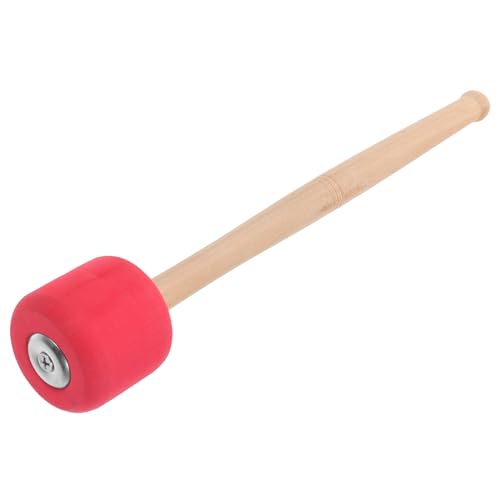 Baqueta de madera con espuma para batería Hemoton miniatura 1