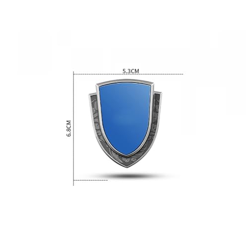 Car emblem logo badge, For JETOUR X90 PLUS Stylish Side Sticker Emblems Replaceable exterior decoration accessories,B/Silver Blue