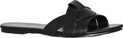 Image of City Chic Women's Wide FIT Spark Slide