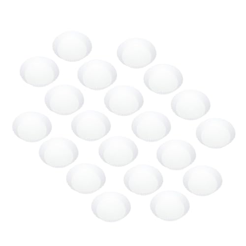 HOLIDYOYO 50pcs Non-stick Round Paper Liners for Air Fryer and Oven Disposable Baking for Cooking Steaming and Roasting for Maintaining Food Integrity and Even Heating