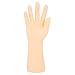 Male Mannequin Hand Display for Jewelry Bracelet Ring Glove Watch Stand Holder, Silicone Simulation Right Hand Model Props for Retail Showcases and Industrial
