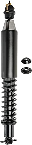 Image of Detroit Axle - Rear Struts Kit for Buick LeSabre Lucerne Park Avenue Riviera Cadillac DTS DeVille Seville Pontiac Bonneville Aurora 2 Suspension Struts w /Coil Spring Assembly 2 Sway Bars Replacement