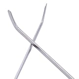 Edelstahl-Auto-Dellenreparaturwerkzeug mit Brechstange und Schubstangenhaken für lackfreie Dellenentfernung in Garage oder Karosseriewerkstätten (4 Stück)