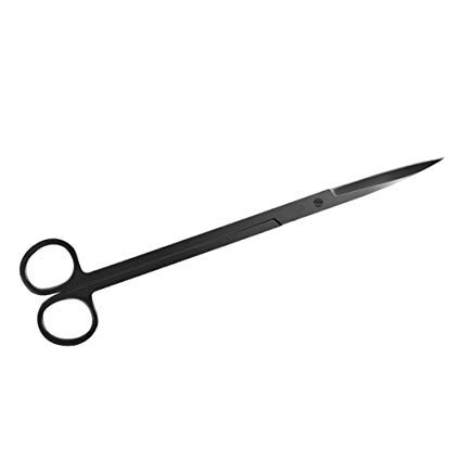 AquaNature Black Straight Stainless Steel Aquatic Scissor (B07VXBKSFH) Amazon Price History, Amazon Price Tracker
