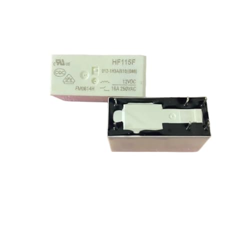 Relais 12VDC 16A HF115F de commutation haute capacité 250VAC à 6 broches pour automatisme - 2