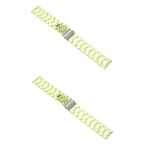 Bracelet de montre de remplacement OSALADI 3 pièces plastique transparent sport
