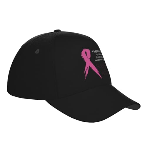 Fight Breast Cancer Awareness Baseball Hats for Men and Women - Classic Adjustable Hats3