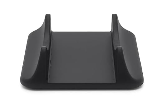 Image of Stand for Mac mini M4, Sleek Portable Desk Hub, Studio Case Cover, Black, Compatible with Mac mini M4 and Pro Accessories
