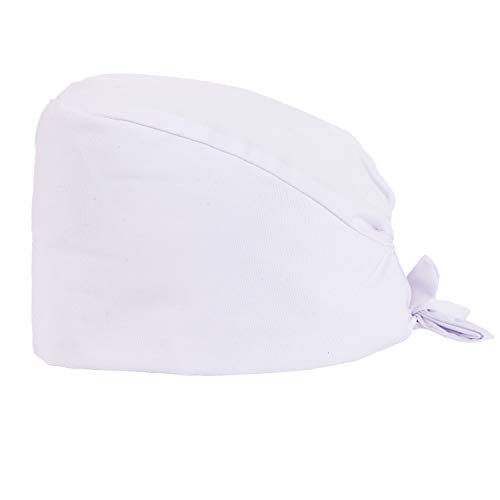 MISEMIYA - Gorro quirúrgico Gorro Sanitarios ajustable - tira absorbente de sudor en la frente -...