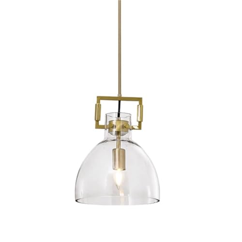 Lustre cuisine îlot en verre pour éliminer les zones d'ombre de la pièce