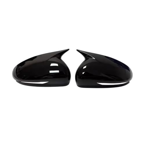 Boîtiers rétroviseur pour Genesis G70 2017-2023 en noir Gloss Black