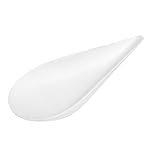 Monouso | 50 Cucharas para Catering de Caña de Azúcar, 10,5x3,6cm, Color Blanco, para Degustación, Mini Cucharas, Catering, Eventos, Tapas, Food Truck