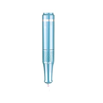 Need Host Electric Nail Drill Pen, 40000RPM Handle Handpiece Polishing Machine Part Replacement Aluminum Alloy, Electric Nail File DC Connector for Manicure Pedicure Machine Accessory Tool Blue