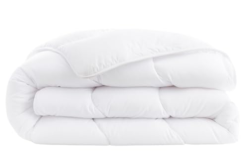 Abeil - Couette Hydrocool® - Douceur et Fraîcheur - Idéale en Été - Enveloppe Microfibre Douce, Garnissage Polyester 200g/m² - Lavable en Machine -...