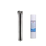 Wasserfilter für das ganze Haus, 50,8 cm, Vorfilter aus Edelstahl...
