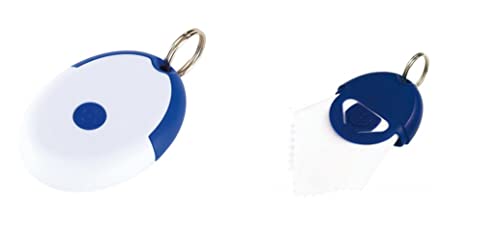 Llavero paño microfibra limpieza lentes gafas vista sol paño paño limpiar