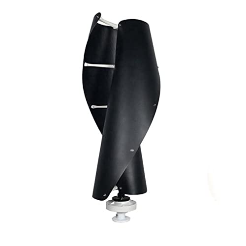 HYZHANHONG Generador De Turbinas Eólicas De Magnet Magnet De 6000W 12 V 24V 48V Kit De Turbina Eólica Generador De Energía Eólica con Controlador Adecuado para La Granja Doméstica (Negro),12V