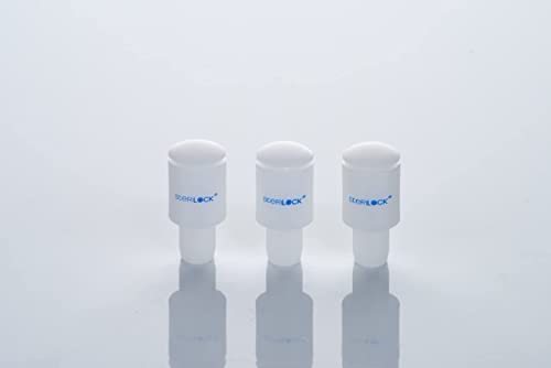 Kilner 3 x 1 Litre Food Fermentation Jars with Compatible Sterilock® Airlocks Releasing CO2 Whilst Preventing Bacteria from Getting In. Simple Style, Fermentation Jar, 240mm x 102mm x 204mm