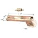 CRL Sliding Screen Door Roller with 1" Nylon Wheel for Thermo-Tech Doors - Package