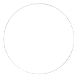 Discos acrílicos: el círculo redondo de acrílico transparente es muy para proyectos de bricolaje, pintura y manualidades hechas a mano, en blanco de círculos transparentes