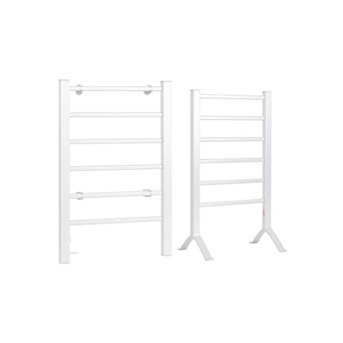 Toallero Eléctrico 2 en 1 Hadim 100W Blanco/Negro