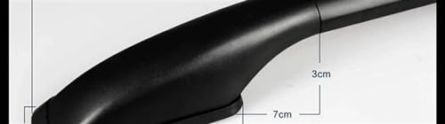 Rails de toit en alliage d'aluminium design argent pour auto - 7