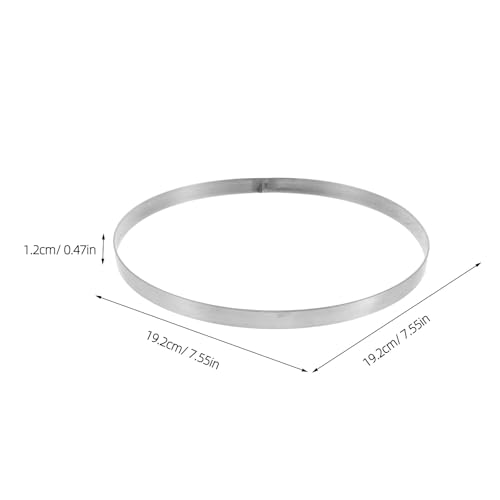 Anillo retenedor para cubeta de baño de pies 19.2x19.2x1.2cm miniatura 6