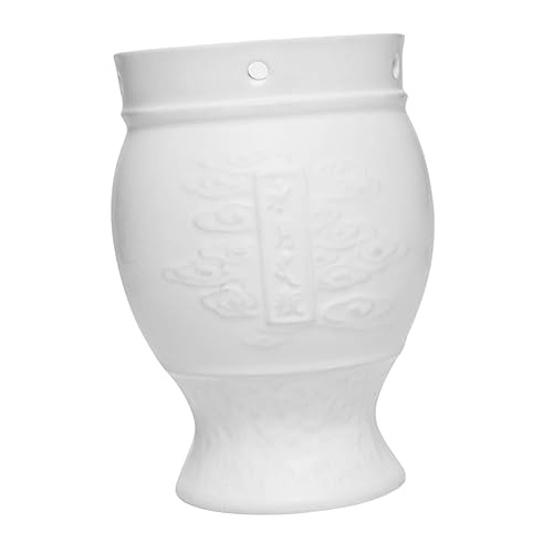 FOMIYES Caja portátil quemadora para terapia de moxibustión, tanque de calor de cerámica para masaje Gua y relajación para alivio de cuello, rodilla y hombro, uso en cualquier lugar y momento